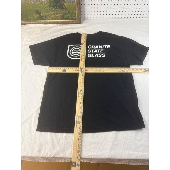 Hanes Granite State Glass T Shirt Vintage New Hampshire Auto Shop L Casual - Picture 7 of 7